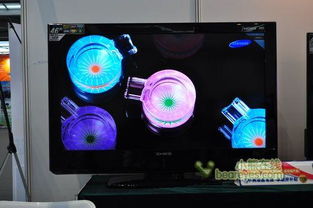 深圳電子展 中韓展示多款平板電視產品